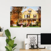House - Yellow Lace - Dream House Poster (Heimbüro)