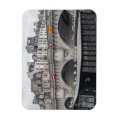 Houseboat bei Pont Neuf - Paris Magnet (Vertikal)