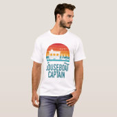 Houseboat Captain T-Shirt (Vorne ganz)