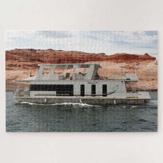 Houseboat, Lake Powell, Arizona 10 Puzzle (Horizontal)
