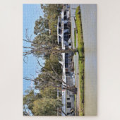 Houseboats, Murray River, Australien Puzzle (Vertikal)