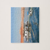 Houseboot, der Wellen macht, Powell, Arizona Puzzle (Vertikal)