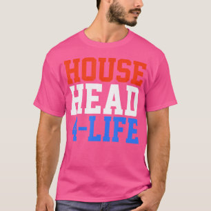 Househead 4 Life House Musik Edm Dj T-Shirt