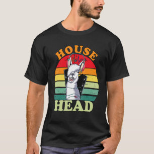 Househead  House-Musik Edm House Head Lama Dj Alp T-Shirt