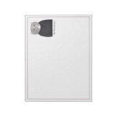 HOUSEKEEPER CAT 11x8.5 Notepad Notizblock (Rotiert)