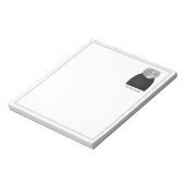 HOUSEKEEPER CAT 5.5x6 Notepad Notizblock (Rotiert)
