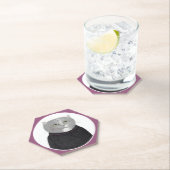 HOUSEKEEPER CAT Hexagon Paper Untersetzer (Vor Ort)