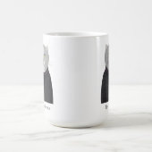 HOUSEKEEPER CAT hohe weiße Tasse + Text (Mittel)