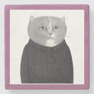 HOUSEKEEPER CAT Marbella Stone Untersetzer