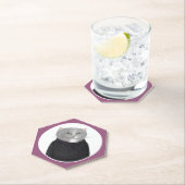 HOUSEKEEPER CAT Pointy Hexagon Paper Untersetzer (Vor Ort)