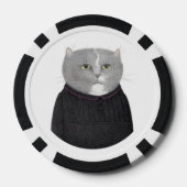 HOUSEKEEPER CAT-Poker-Chips Pokerchips (Rückseite)