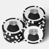 HOUSEKEEPER CAT-Poker-Chips Pokerchips (Stapel)