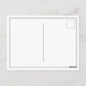 HOUSEKEEPER CAT Postkarte (Rückseite)