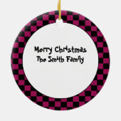 Housekeeper Christmas Appreciation Gift Keramik Ornament (Hinten)