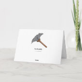 Housekeeper Dankeskarte (Rückseite)