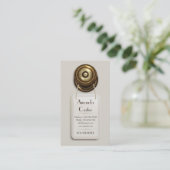 Housekeeper Maid Hotel Empfang Motel Visitenkarte (Stehend Vorderseite)