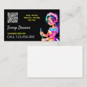 Housekeeper QR Visitenkarte (Vorne/Hinten)