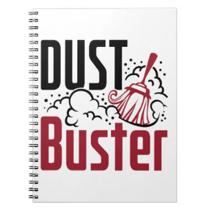 Housekeeper-Reinigung Lady Dust Buster Notizblock
