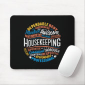 Housekeeping Apprecife Gifts Environmental Serv Mousepad (Mit Mouse)
