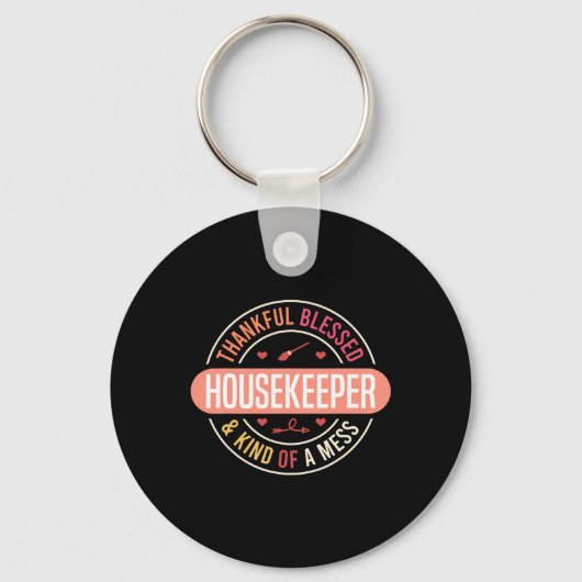 Housekeeping Apprecive Week Schlüsselanhänger (Vorderseite)