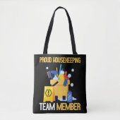 Housekeeping Cleaning Team Proud Housekeeper Tasche (Vorderseite)