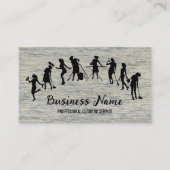 Housekeeping Maid Service Cleaning Professional Visitenkarte (Vorderseite)