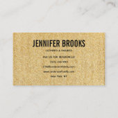 Housekeeping Maid Service Cleaning Professional Visitenkarte (Rückseite)