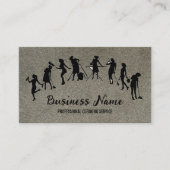 Housekeeping Maid Service Cleaning Professional Visitenkarte (Vorderseite)