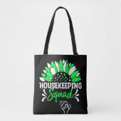 Housekeeping Squad Funny Housekeeper Matching Tasche (Vorderseite)