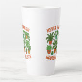 Houseplant Lovers Gift Milchtasse (Vorderseite)