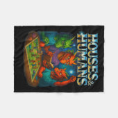 Houses And Humans Funny Gaming Rpg Gamers Men Wome Fleecedecke (Vorderseite (Horizontal))