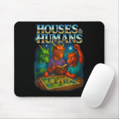 Houses And Humans Funny Gaming Rpg Gamers Men Wome Mousepad (Mit Mouse)