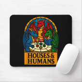 Houses And Humans Funny Rpg Nerdy Gamers Men Women Mousepad (Mit Mouse)