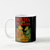 Houses And Humans Gaming Funny Rpg Gamer Men Boys  Kaffeetasse (Links)