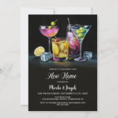 Housewarming Cocktail Party Einladung (Vorderseite)