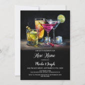 Housewarming Cocktail Party Einladung (Vorderseite)