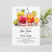 Housewarming Cocktail Party Einladung (Stehend Vorderseite)