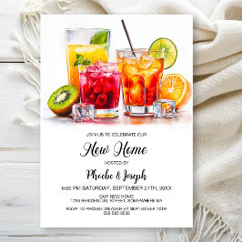 Housewarming Cocktail Party Einladung