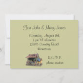 Housewarming Einladung (Rückseite)