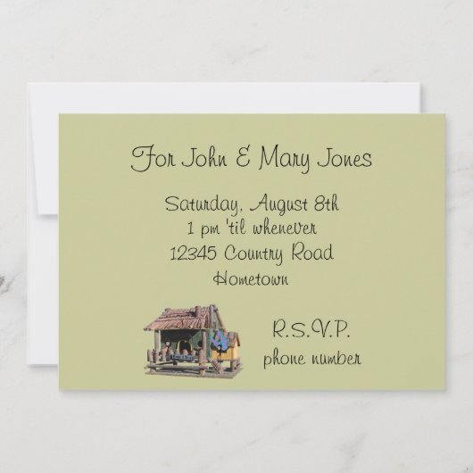 Housewarming Einladung (Rückseite)