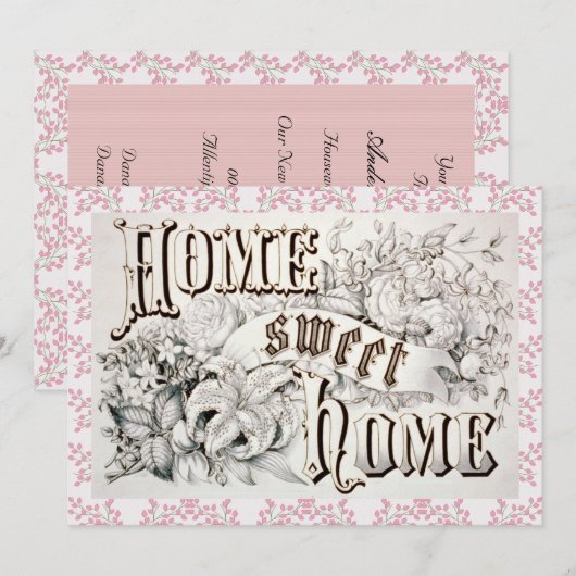 Housewarming-Einladung Einladung (Vorne/Hinten)