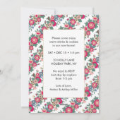 Housewärming Holiday Open House Party Einladung (Rückseite)