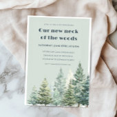 Housewarming Invitation Our New Neck of the Woods Einladung