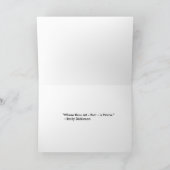 Housewarming-Karte Einladung (Innenseite)