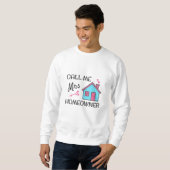 Housewarming party Call me Mrs Homeowner Sweatshirt (Vorne ganz)