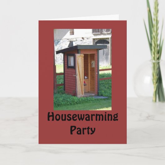 Housewarming-Party Einladung (Vorderseite)