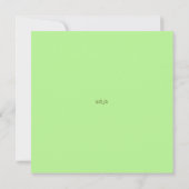 Housewarming-Party Einladung (Rückseite)