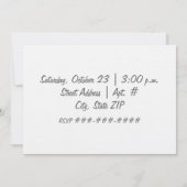 Housewarming-Party Einladung - neue Wohnung (Rückseite)