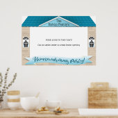 Housewärming Party Foto Standrahmen Poster Stütze (Küche)