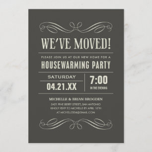Housewarming-Party lädt ein Einladung
